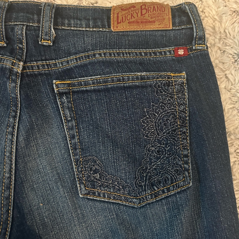 Vintage Mini Flair Low Rise Lucky Brand Jeans